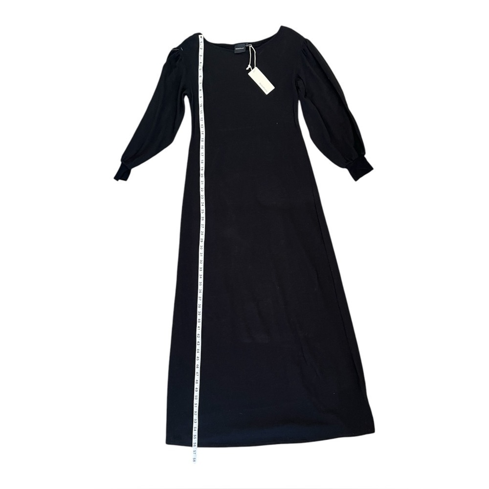 Richer Poorer Cloud Weave Maxi Dress – Black Noir – Size M - Picture 5 of 7